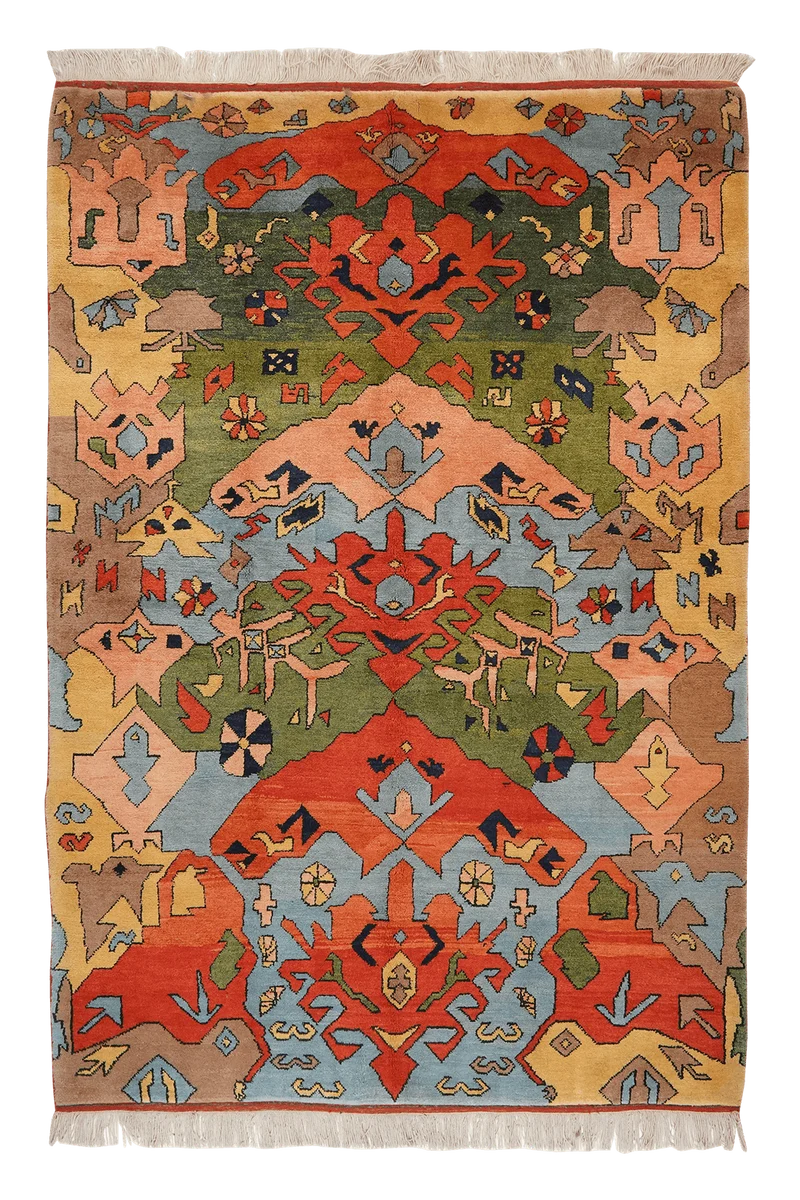 Konya · Handgeknüpft – Bunt, 239x165 cm