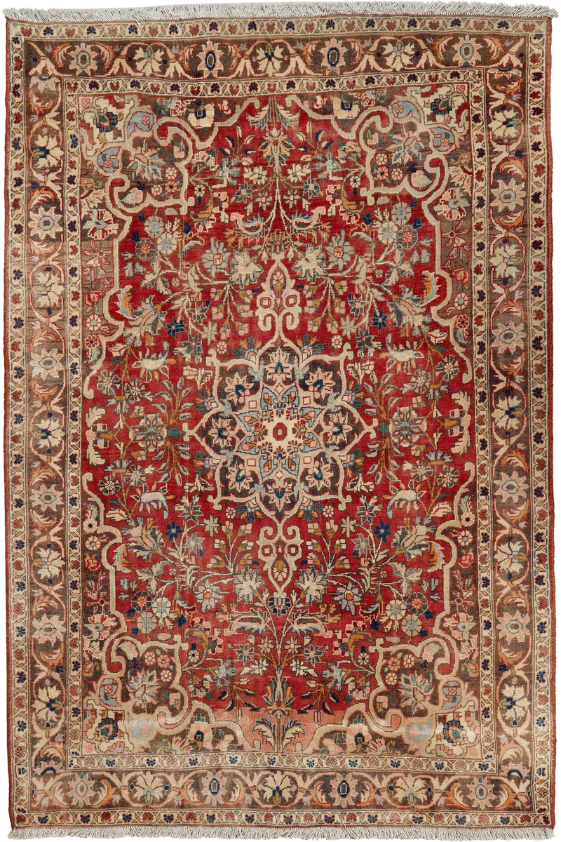 Heritage · Handgeknüpft – Rot, 160x108 cm
