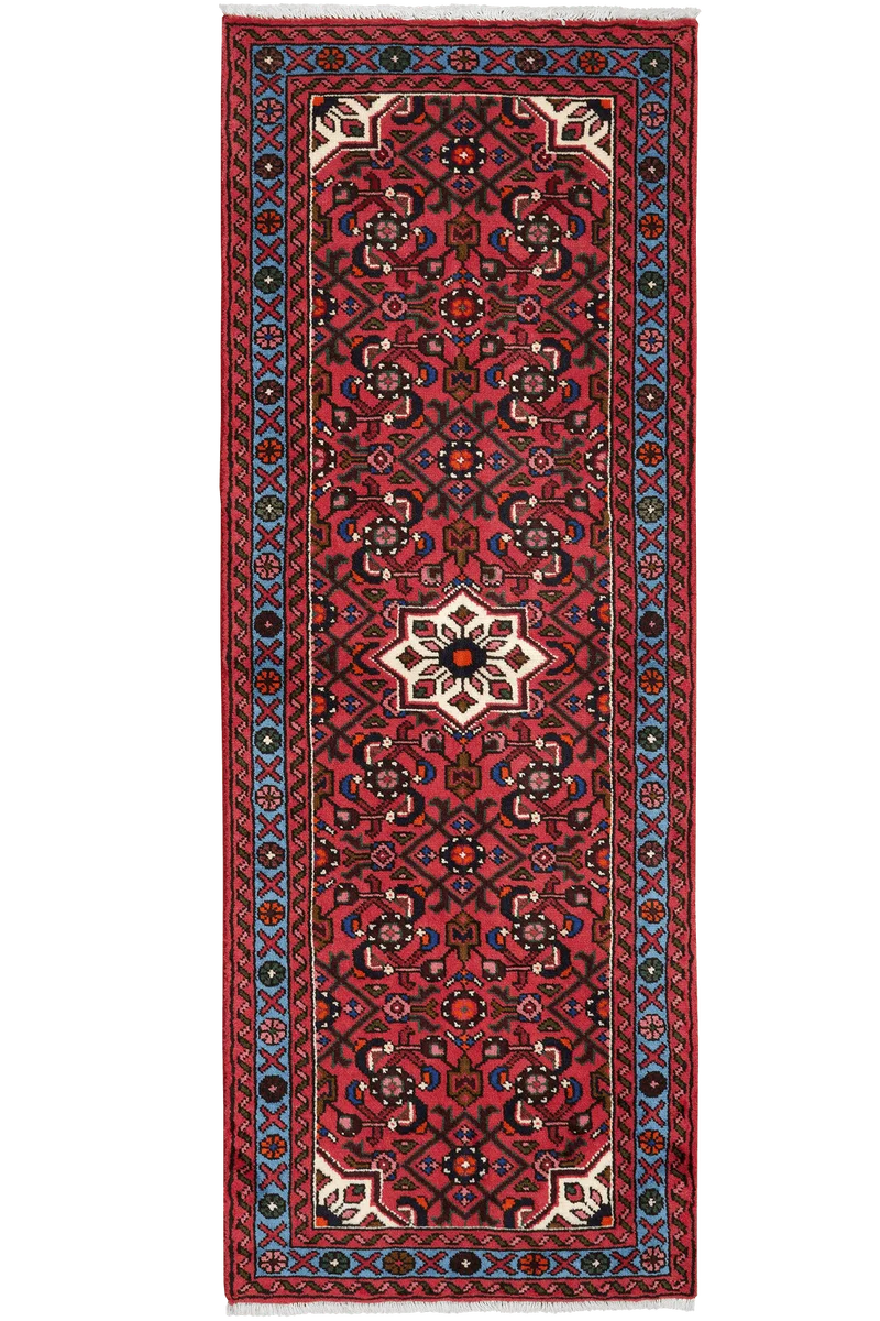 Hosseinabad · Handgeknüpft – Rot, 191x69 cm