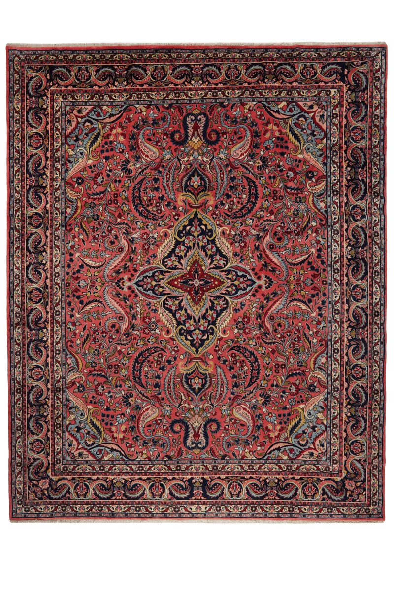 Mehreban · Handgeknüpft – Rot, 326x260 cm