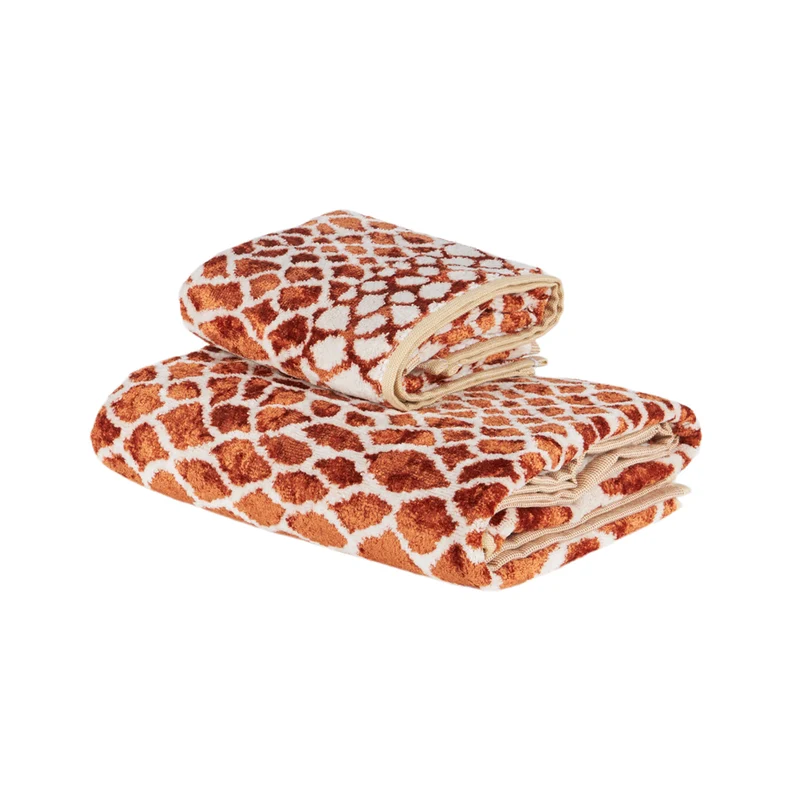 Asciugamano con Ospite bronze taipan Moderno in Spugna 500 gr/mq