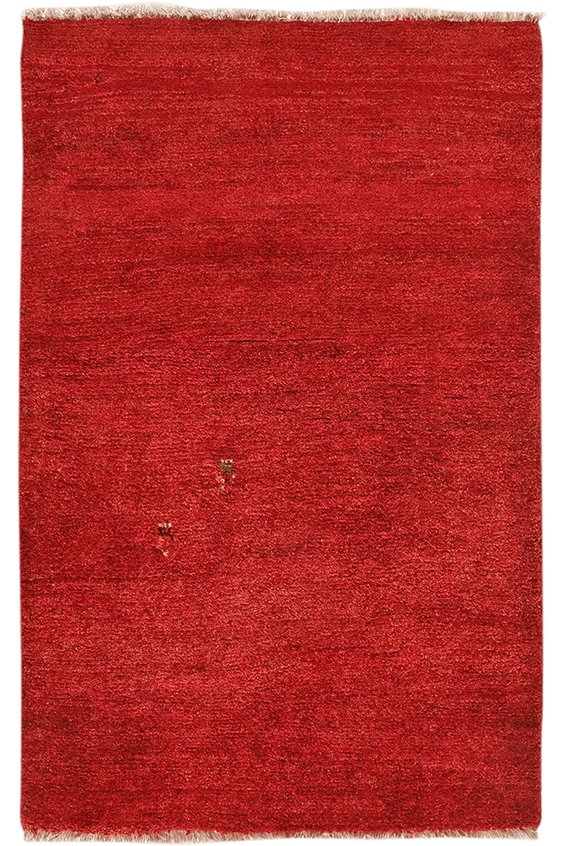 Gabbeh · Handgeknüpft – Rot, 128x82 cm