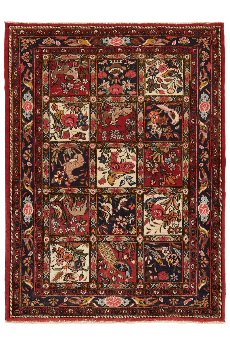 Bakhtiar · Handgeknüpft – Bunt, 146x108 cm