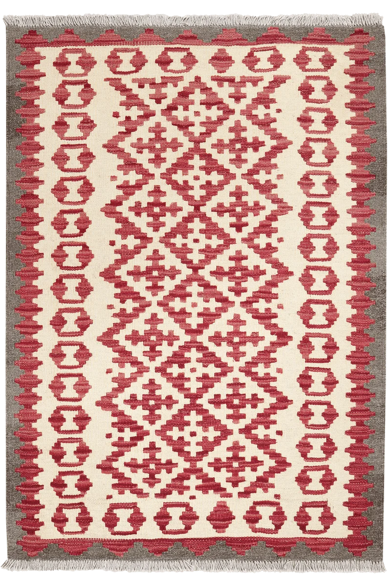 Kelim Gashgai · Handgewebt – Beige, 147x103 cm
