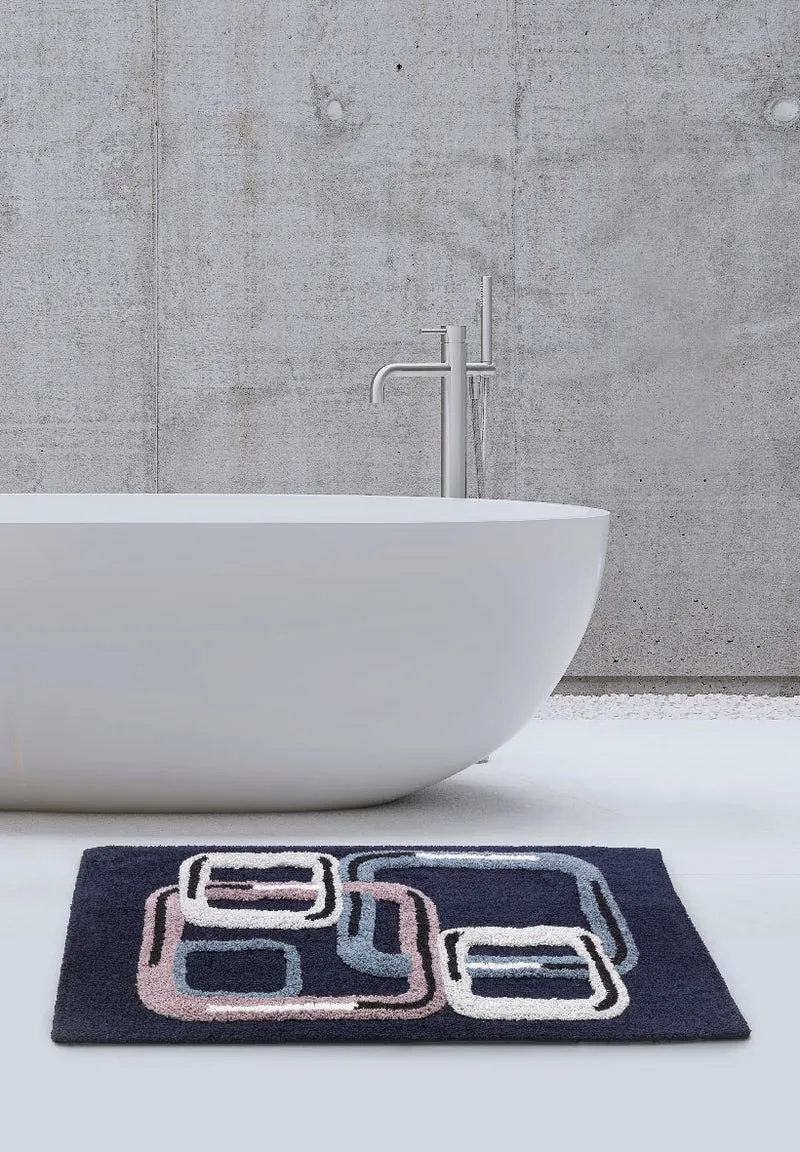 Tappeto bagno asako Moderno in Cotone 1500 gr/mq