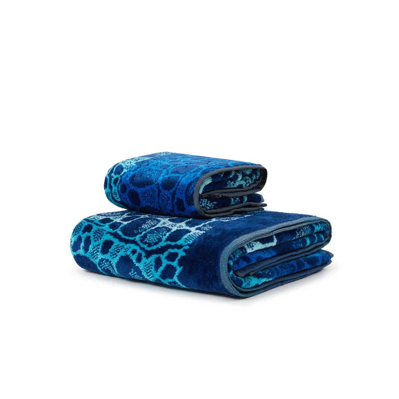 Asciugamano con Ospite ocean Moderno in Spugna 450 gr/mq