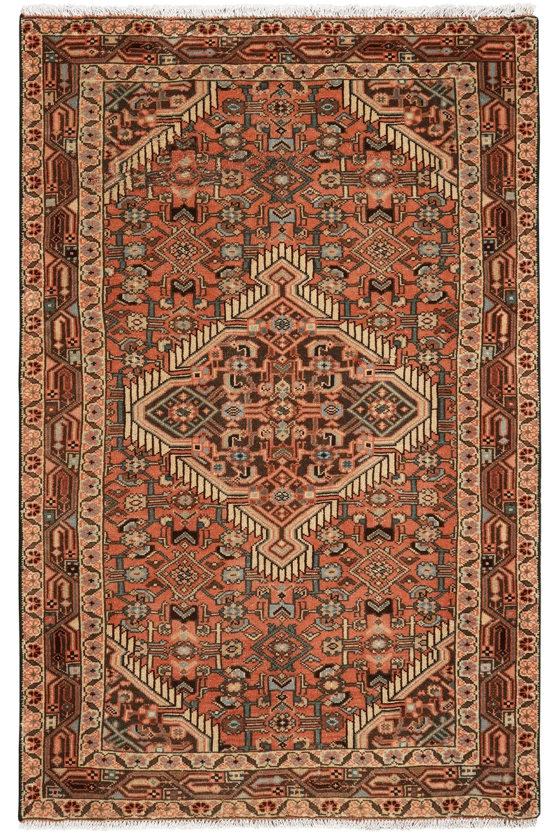 Heritage · Handgeknüpft – Rot, 130x83 cm