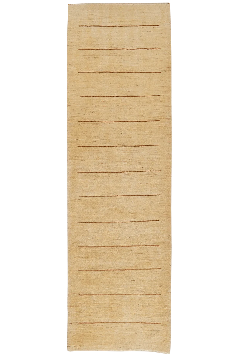 Rizbaf · Handgeknüpft – Beige, 285x85 cm