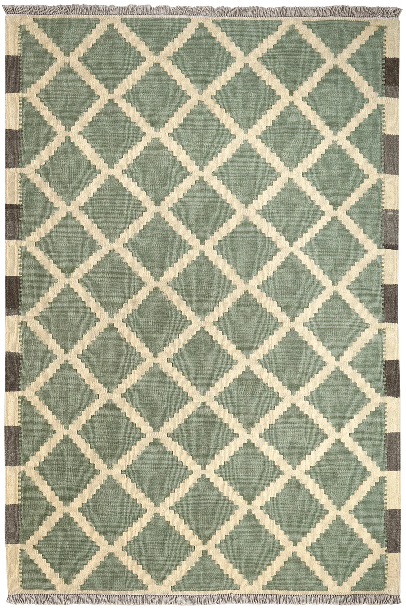 Kelim Gashgai · Handgewebt – Beige, 182x122 cm