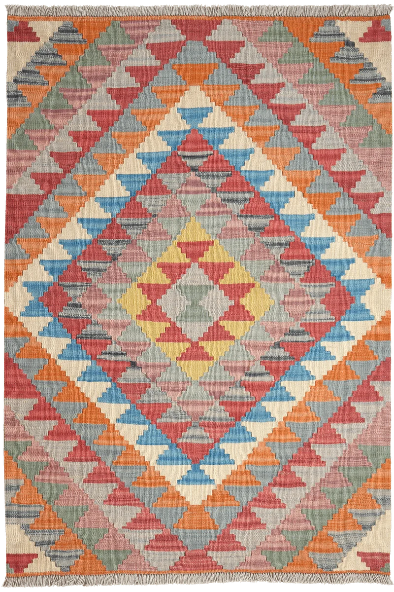Kelim Gashgai · Handgewebt – Bunt, 152x103 cm
