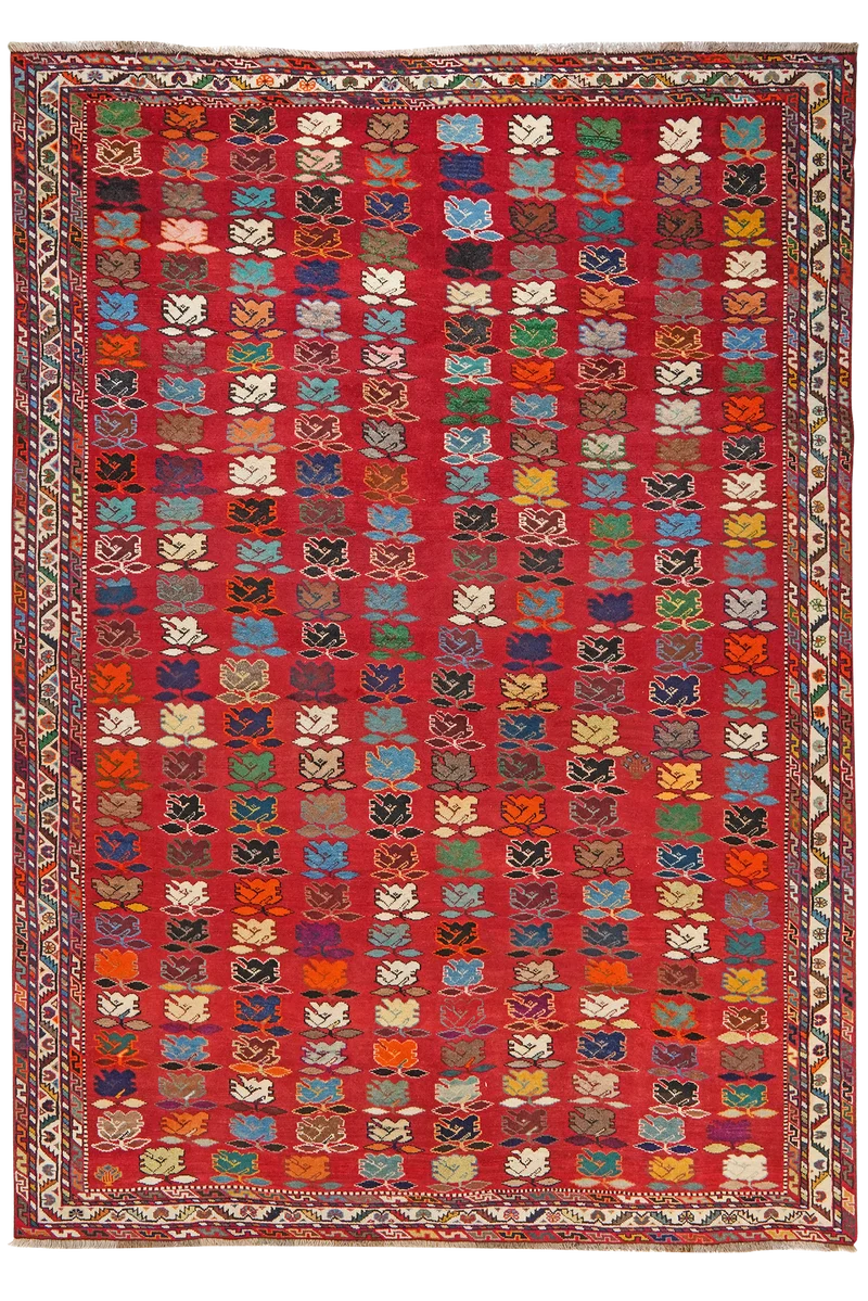 Gashgai · Handgeknüpft – Rot, 347x243 cm