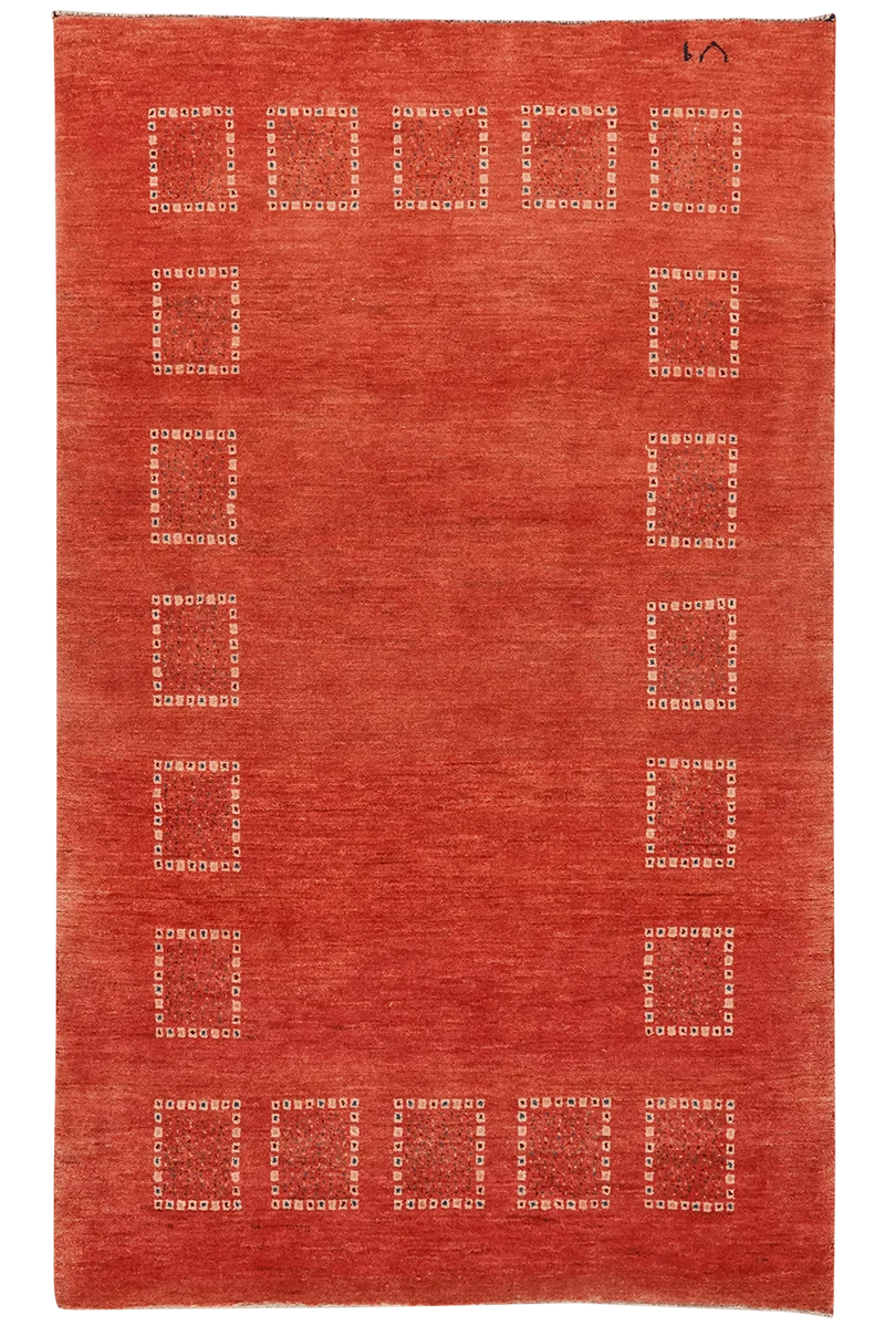 Rizbaf · Handgeknüpft – Rot, 196x118 cm