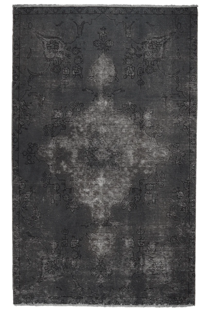 Vintage · Handgeknüpft – Grau, 248x153 cm
