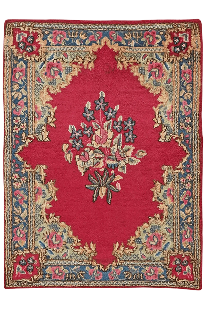 Ravar · Handgeknüpft – Rot, 67x57 cm