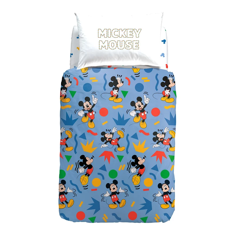 Completo Copripiumino mickey colors in Cotone