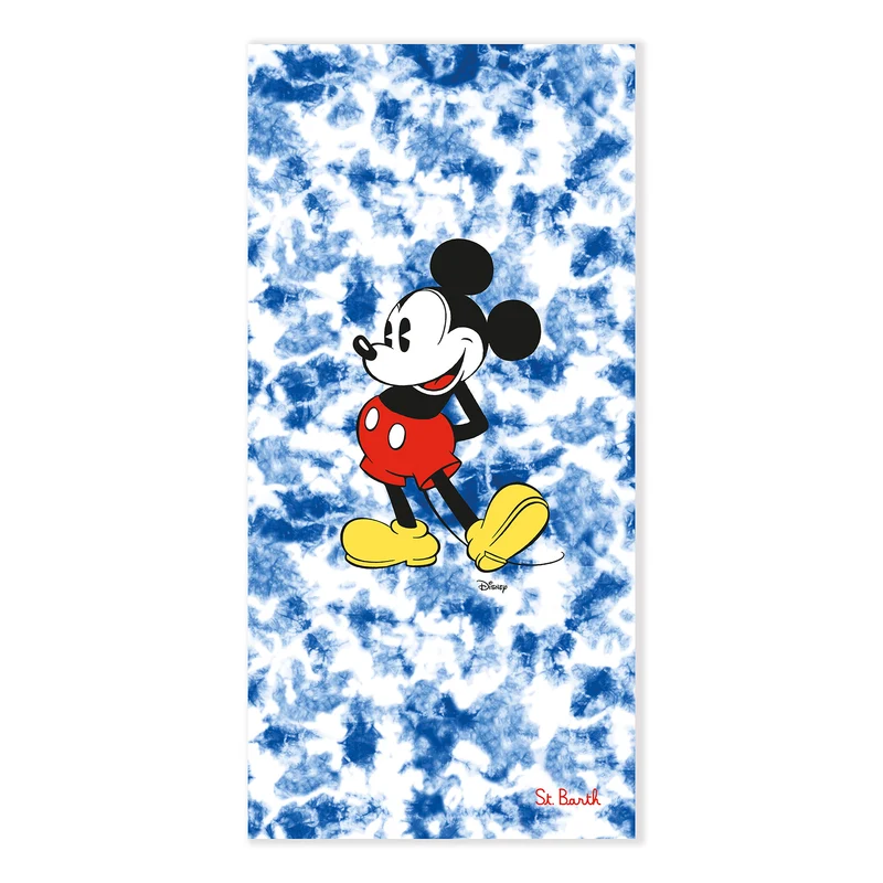 Telo mare mickey tiedye in Cotone