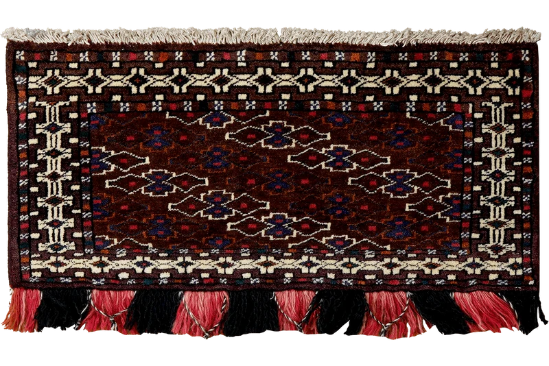 Turkman · Handgeknüpft – Bunt, 33x70 cm
