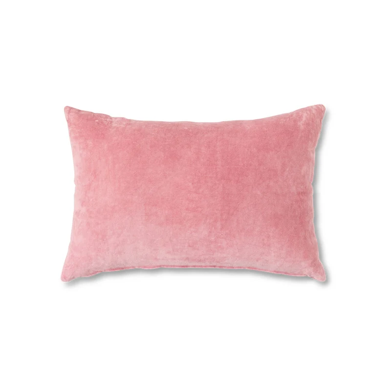 Kissen aus rosa Samt