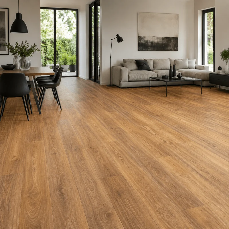 Klick Vinyl XL Walnuss Natur GreenLine mit Trittschall