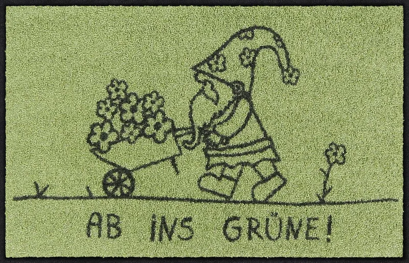 Fußmatte 45x70 Ab ins Grüne