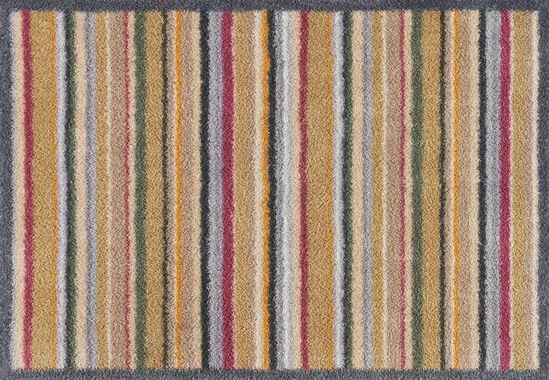 Fußmatte 60x85 Muted Stripe blau