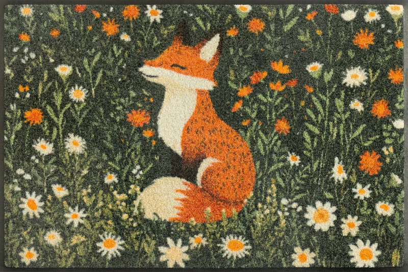 Fußmatte 50x75 Floral Foxy