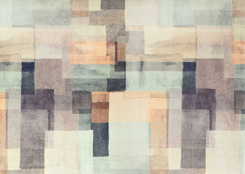 Wohnteppich 170x240 Gentle Blocks