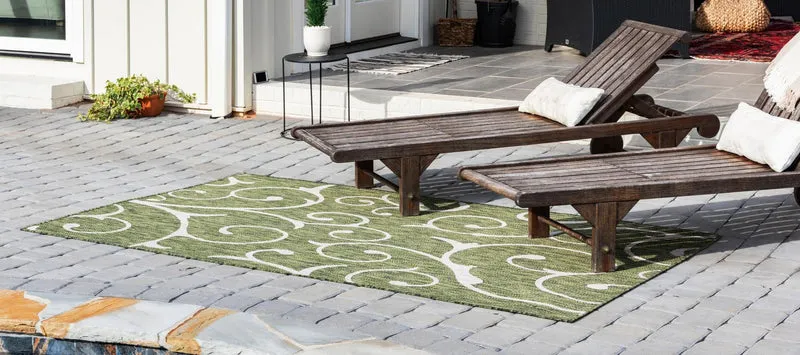 Teppich Outdoor Beauties Rechteckig Grün 150x245 cm
