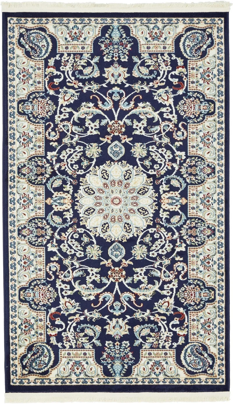 Teppich "Almas" Rechteckig Marineblau 90x150 cm