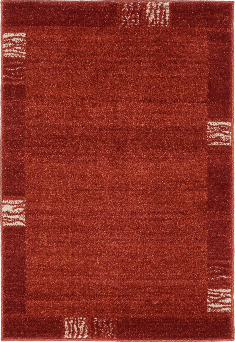Teppich "BEST TIMES" Rechteckig Rostrot 65x90 cm