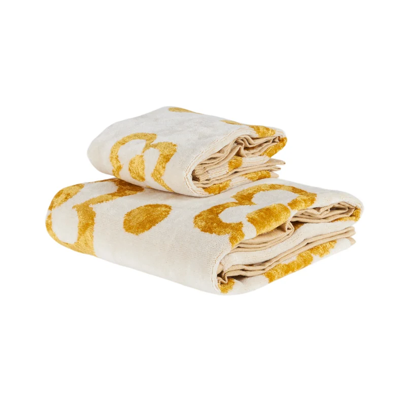 Asciugamano con Ospite gold mary Moderno in Spugna 500 gr/mq