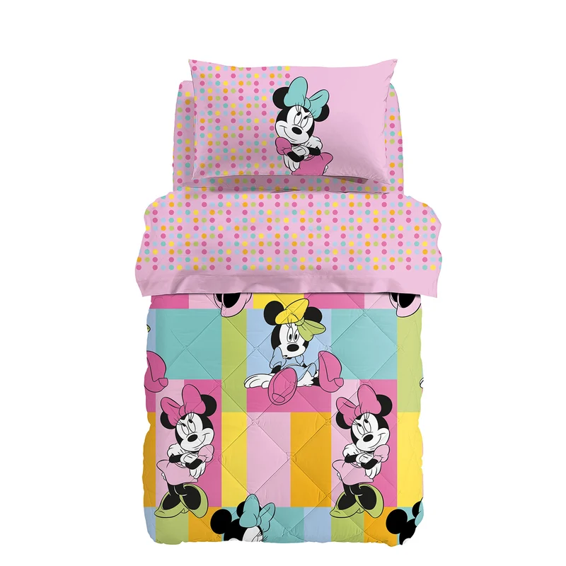Trapunta in Cotone Minnie Gaia Cartoons Ragazza