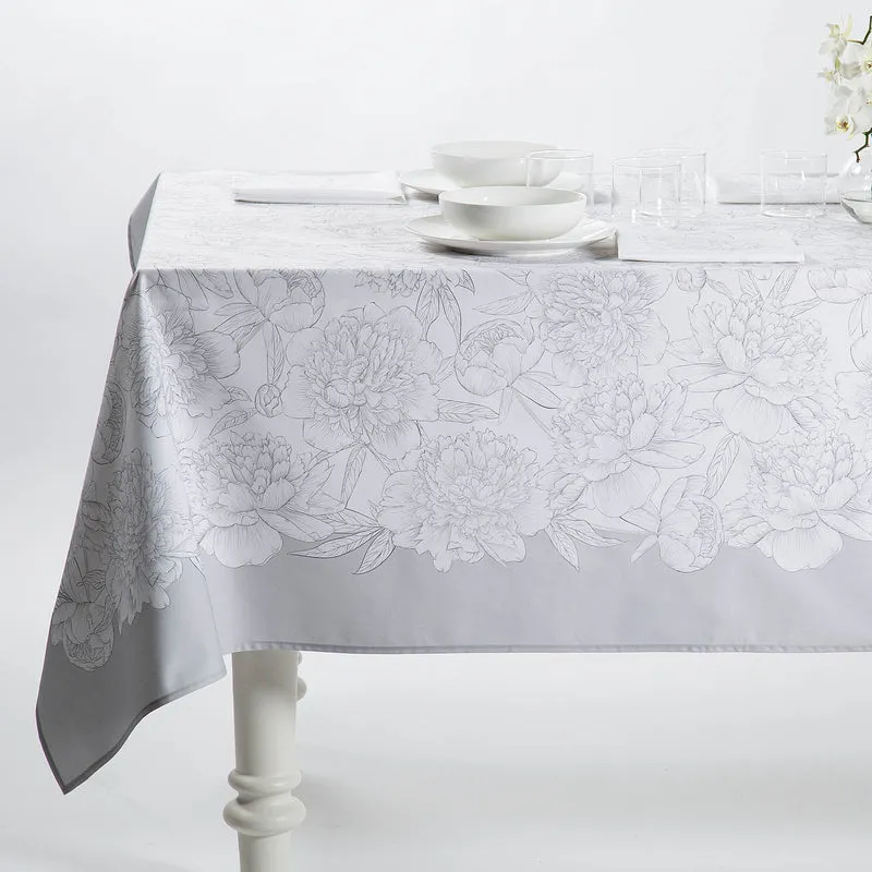 Tovaglia da cucina in Cotone Peonie Caleffi Floreale