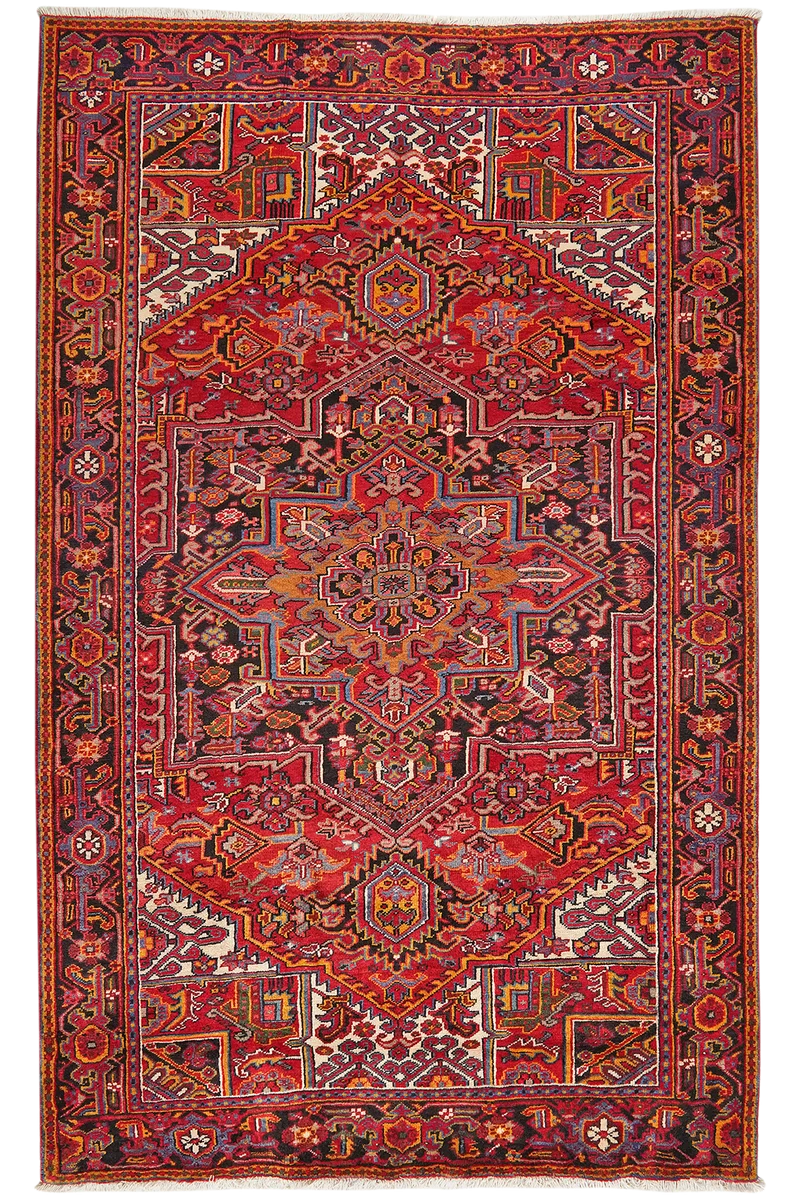 Mehrewan · Handgeknüpft – Rot, 268x164 cm