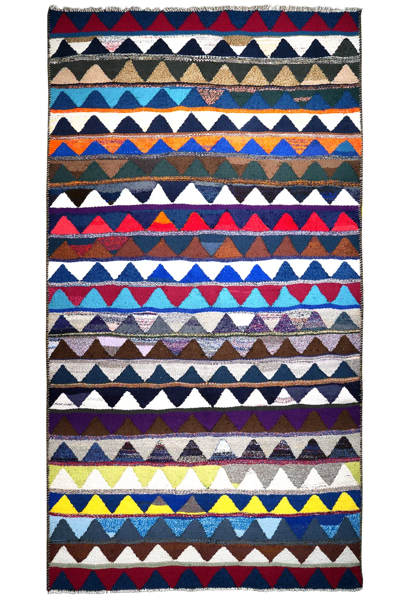 Kelim Harssin · Handgewebt – Bunt, 287x156 cm