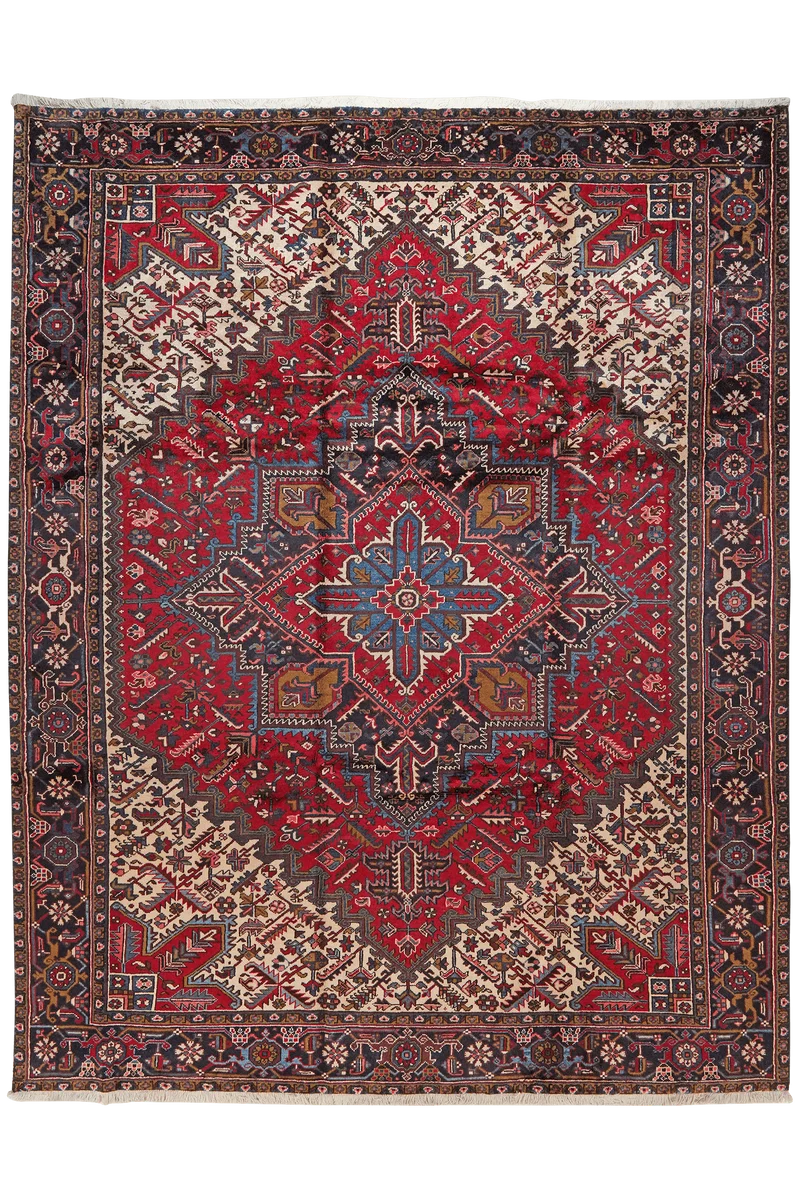 Mehrewan · Handgeknüpft – Rot, 341x263 cm