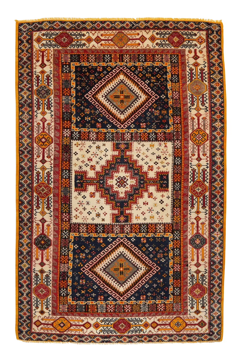 Ouzguit · Handgeknüpft – Braun, 336x211 cm