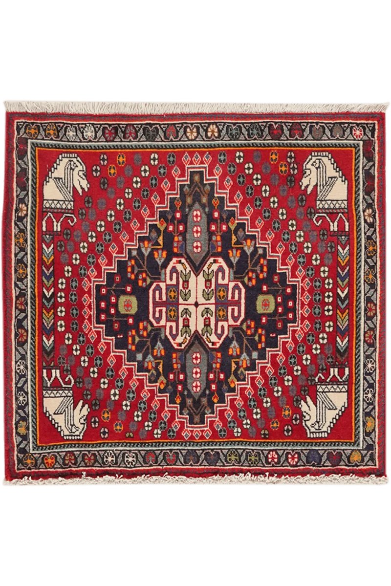 Gashgai · Handgeknüpft – Rot, 60x65 cm