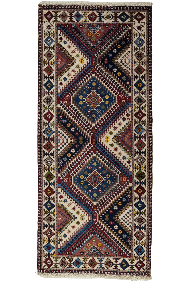 Yalameh · Handgeknüpft – Beige, 192x82 cm
