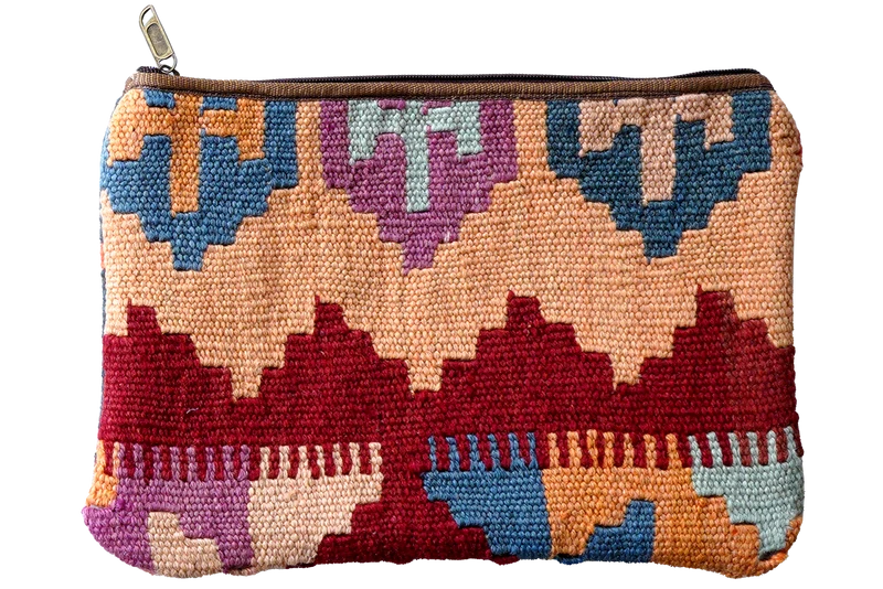 Kelim Bag · Handgefertigt – Bunt, 36x26 cm