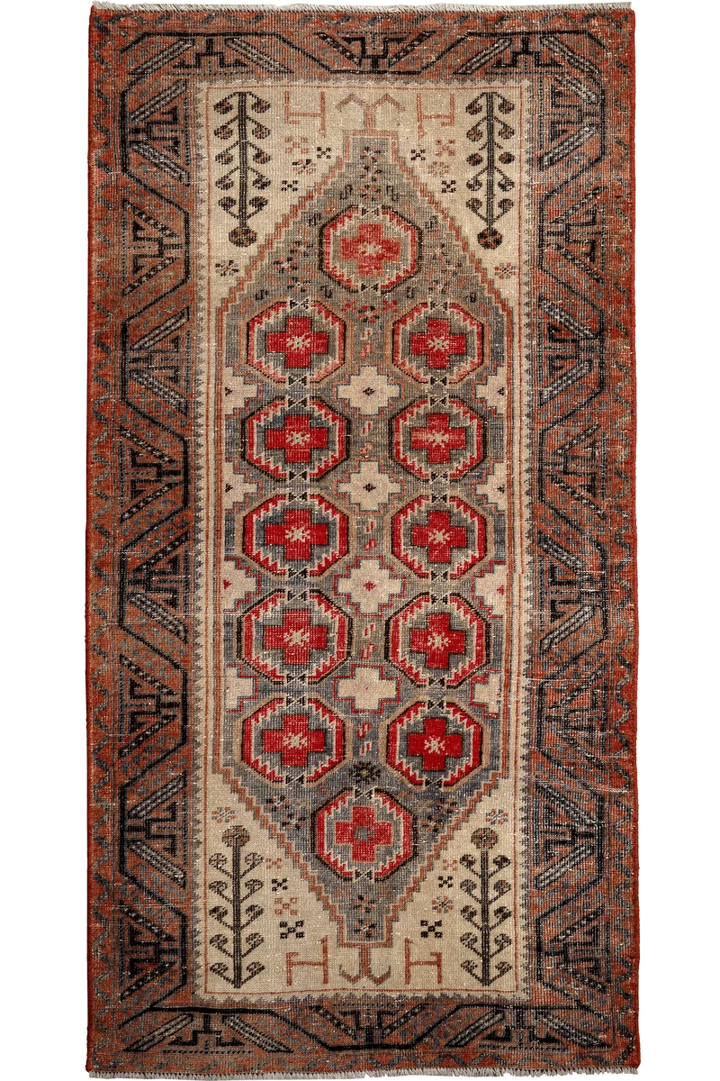 Heritage · Handgeknüpft – Braun, 185x95 cm