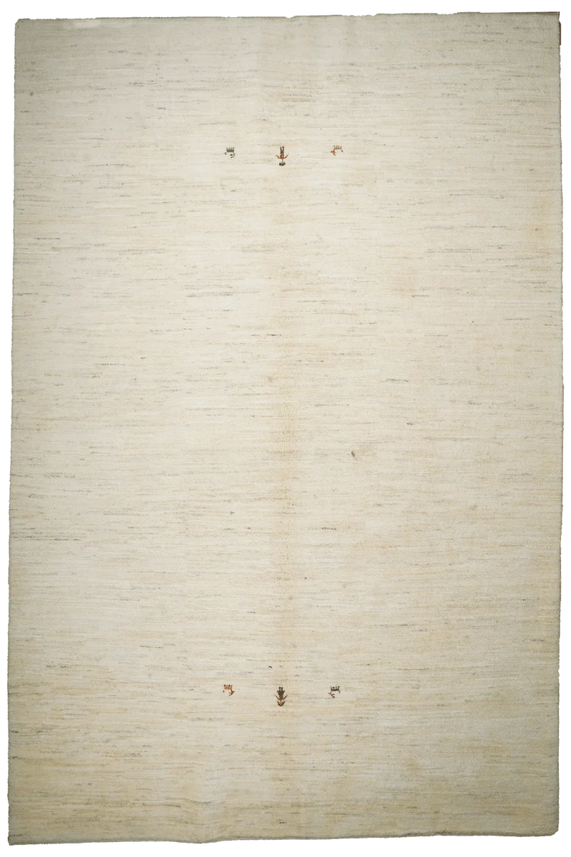 Gabbeh · Handgeknüpft – Beige, 303x203 cm