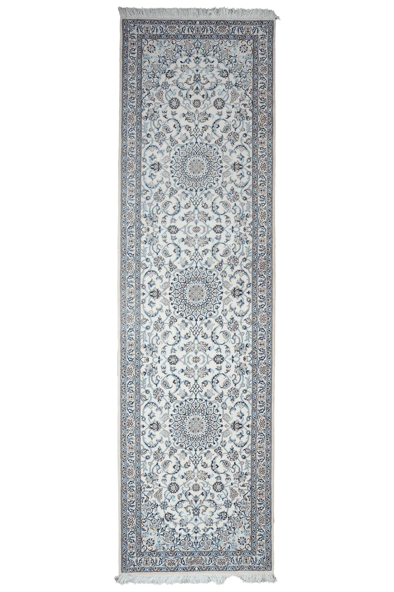 Nain 6La · Handgeknüpft – Beige, 288x81 cm