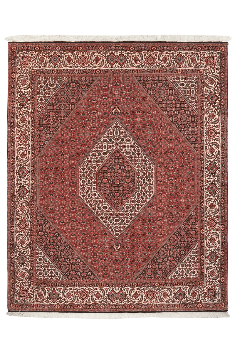 Bidjar Bookan · Handgeknüpft – Rot, 250x203 cm