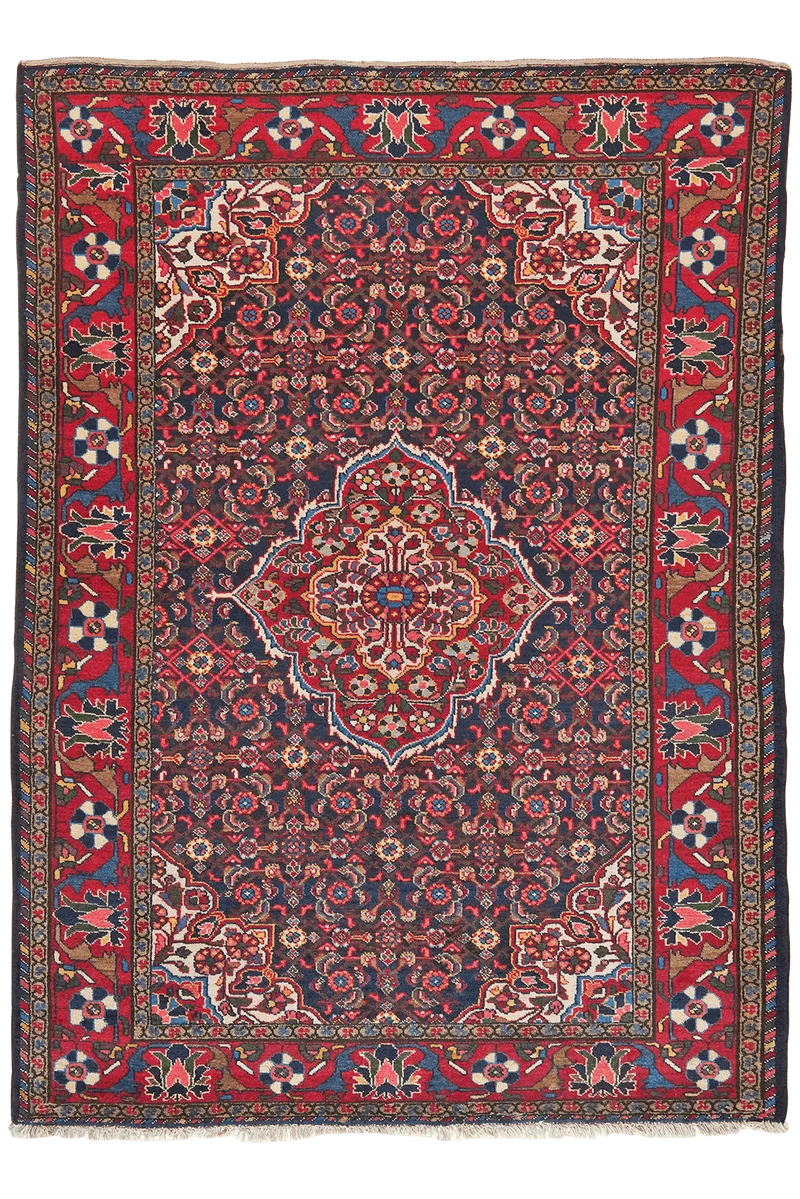 Bourtchalou · Handgeknüpft – Blau, 205x143 cm