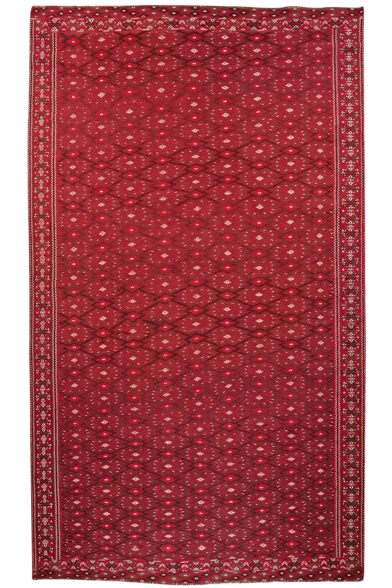 Kelim Turkman · Handgewebt – Bunt, 363x209 cm