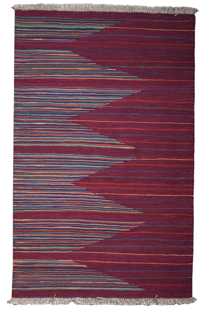 Kelim Gashgai · Handgewebt – Bunt, 145x92 cm