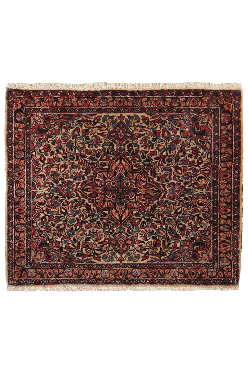 Sarough · Handgeknüpft – Beige, 77x92 cm