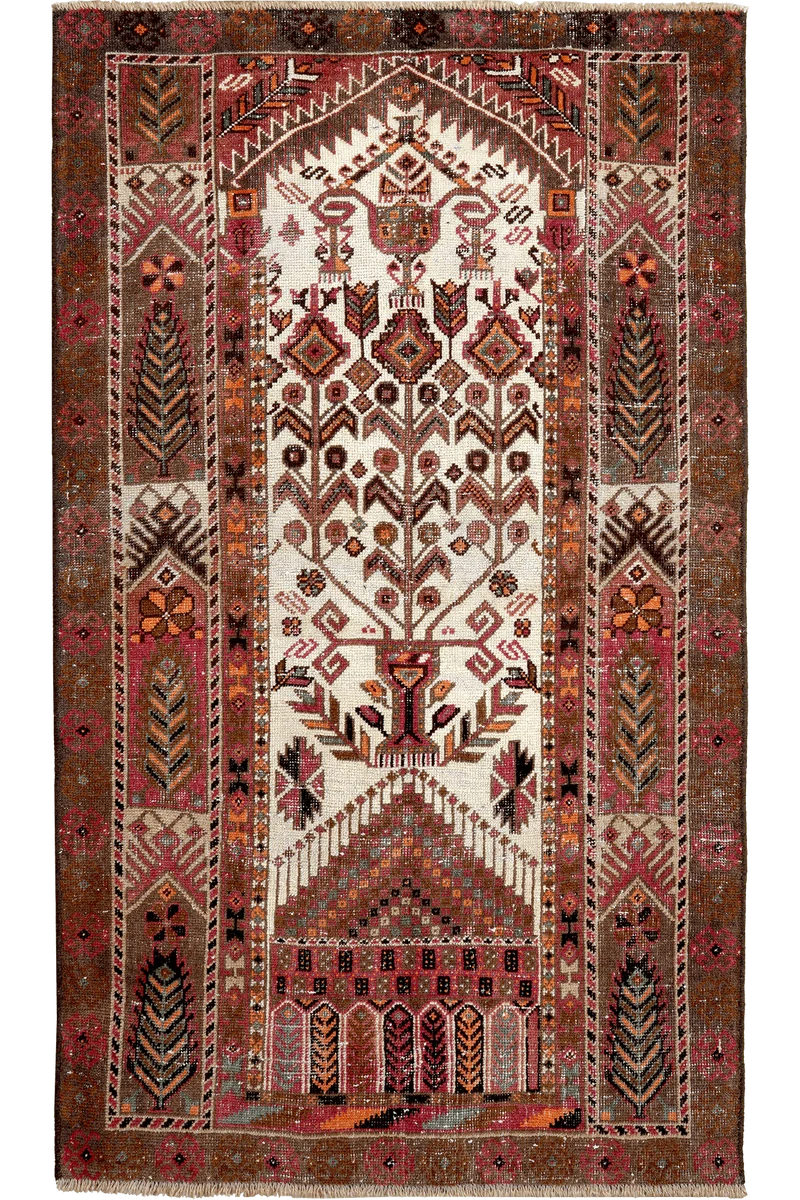Heritage · Handgeknüpft – Braun, 176x101 cm