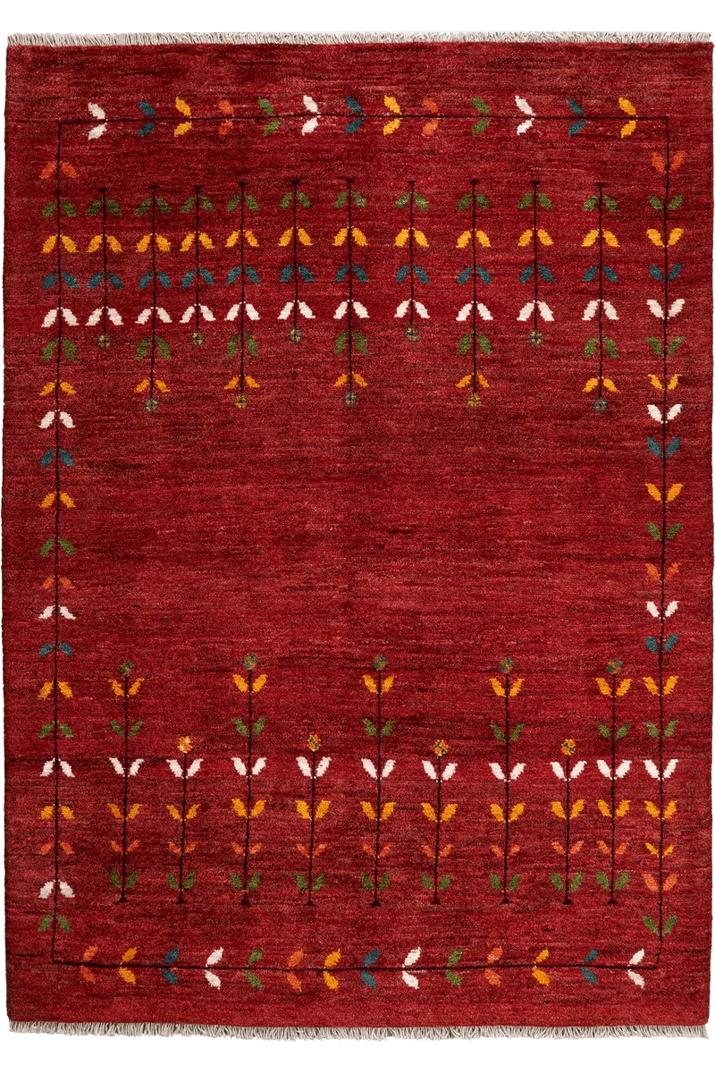 Rizbaf · Handgeknüpft – Rot, 175x125 cm